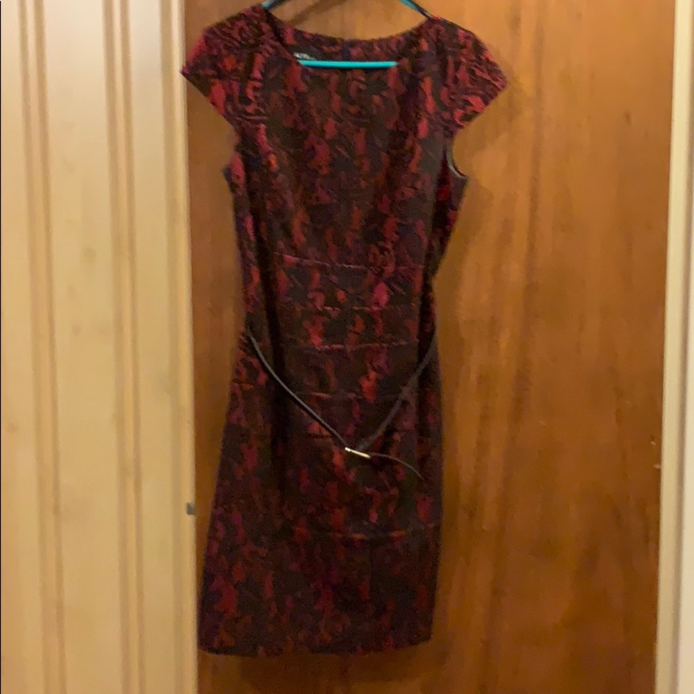 Black/Red party dress